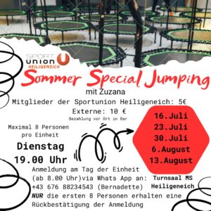 Jumping Sommer Special